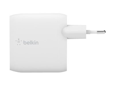 Belkin BoostCharge - Netzteil - 24 Watt - 2 Ausgabeanschlussstellen (USB), Ansicht 3
