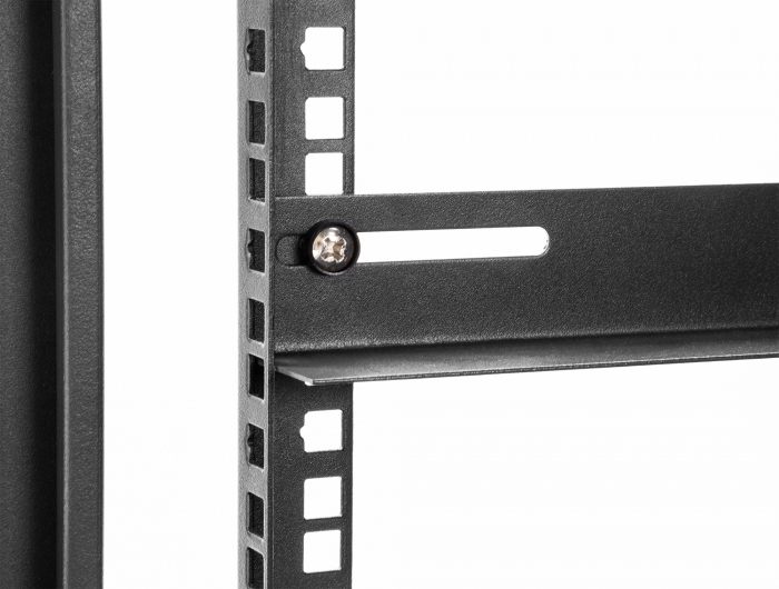 Delock Rack Bracket - 450 x 40 mm - Seite - Schwarz - 48.3 cm (19), Ansicht 2