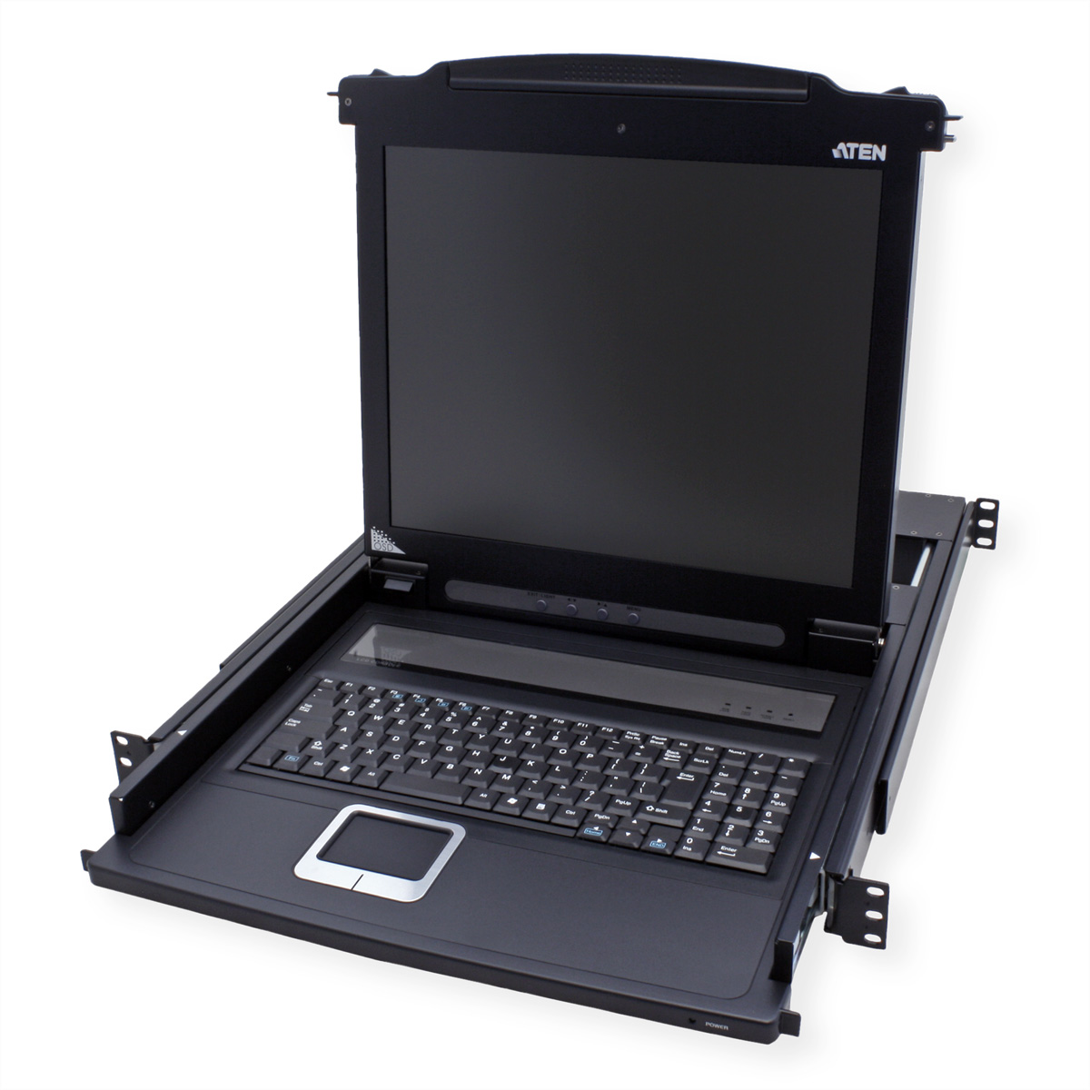 ATEN CL1000M Konsole US PS/2 VGA - KVM-Umschalter - PS/2