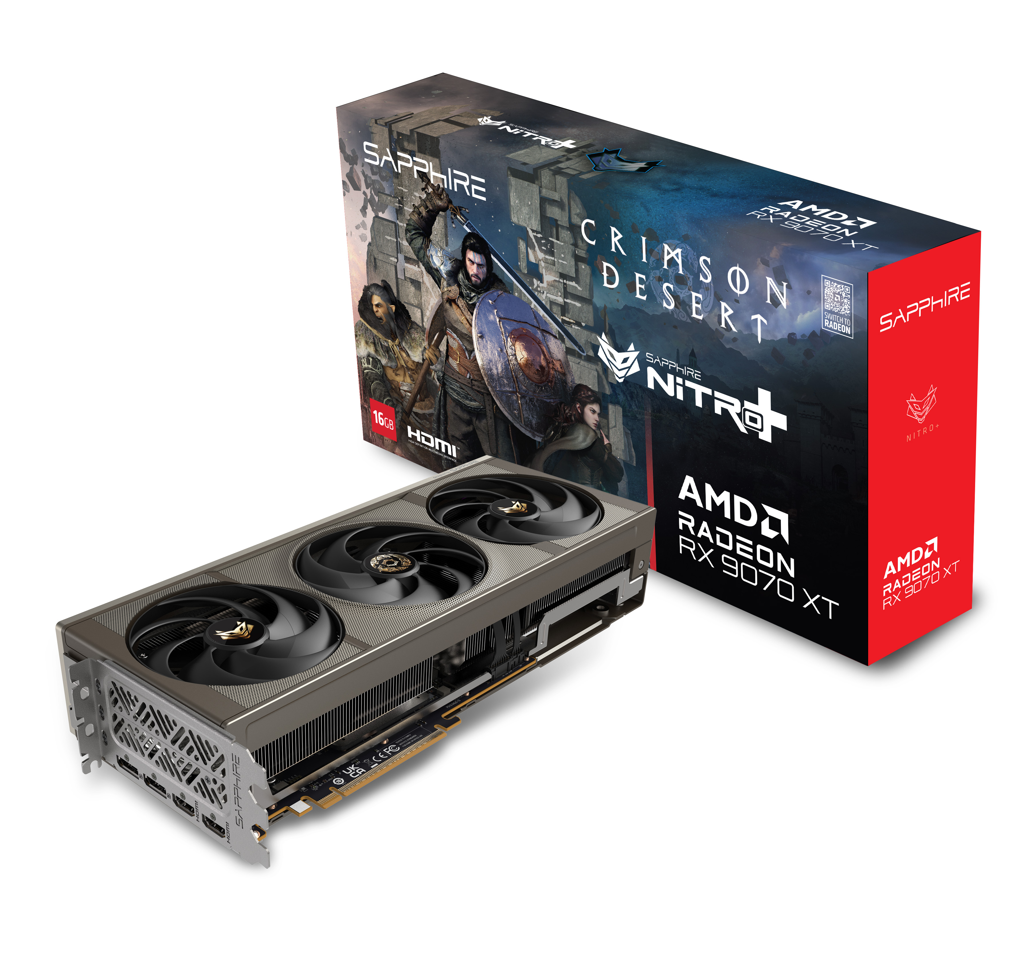 Sapphire RADEON 11348-10-20G - Grafikkarte - 16.384 MB GDDR6, Ansicht 3