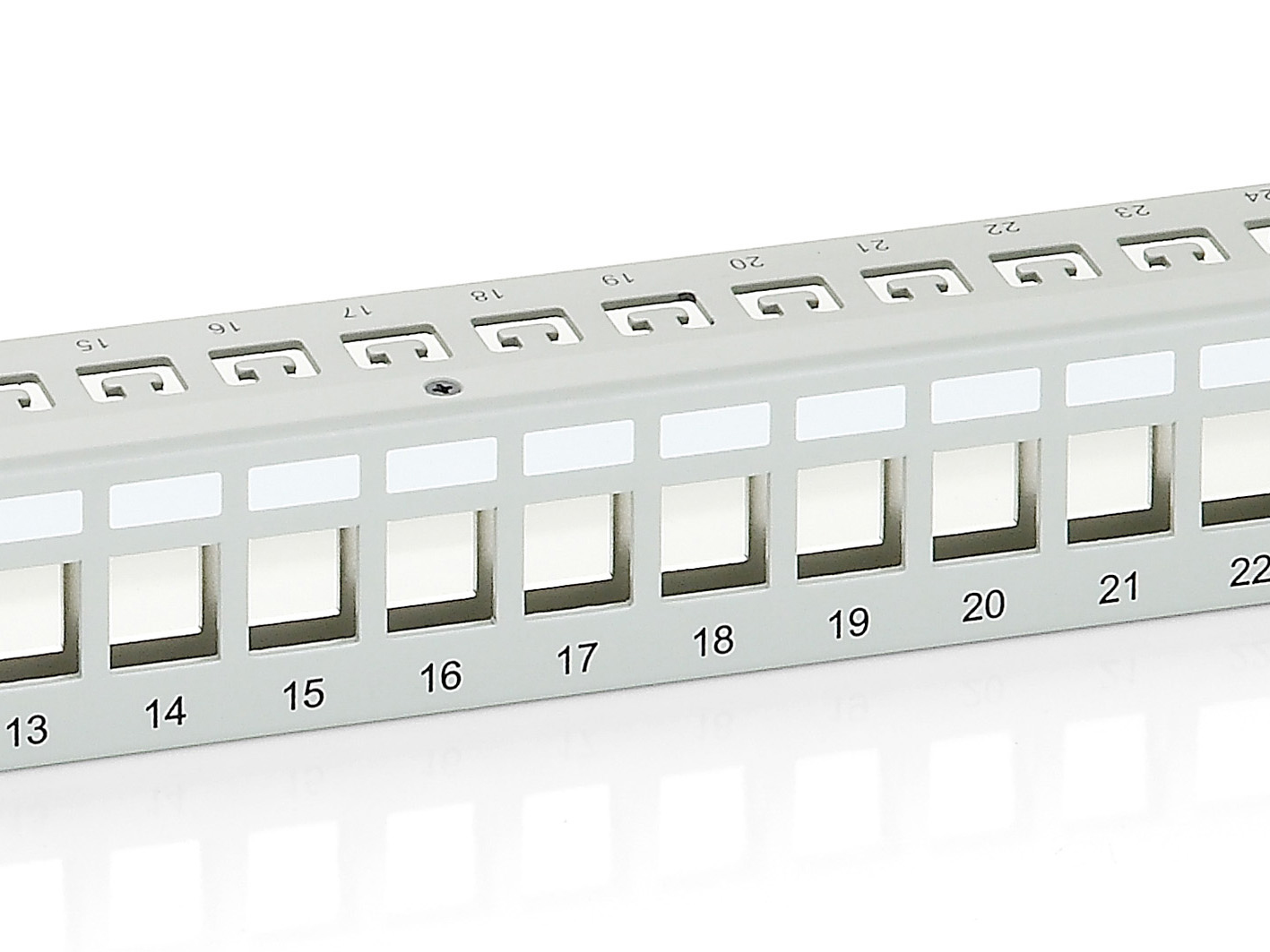 Equip Patch Panel - CAT 6a - Hellgrau - 24, Ansicht 4