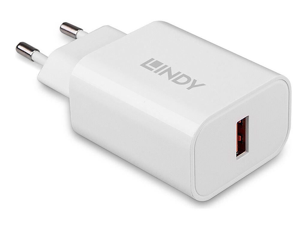 Lindy Netzteil - 18 Watt - 3 A (USB) - weiß