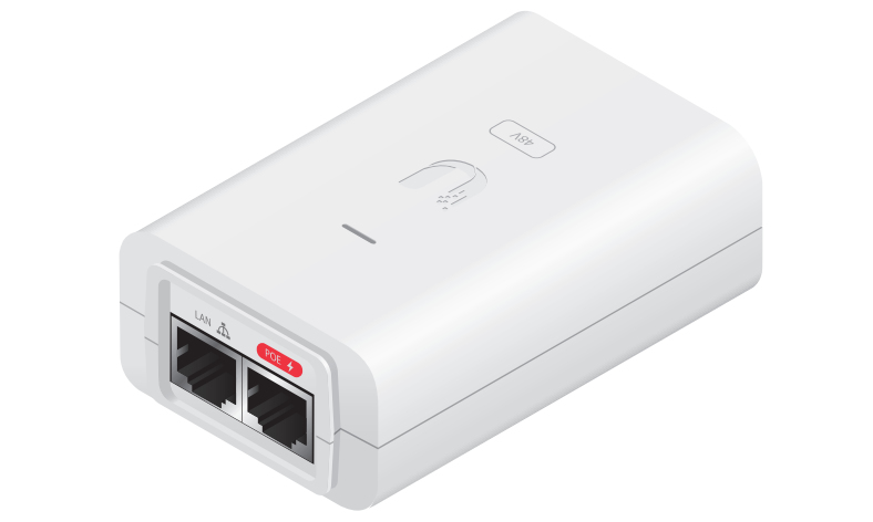 UbiQuiti Networks POE-24-24W-WH - Power Injector, Ansicht 2