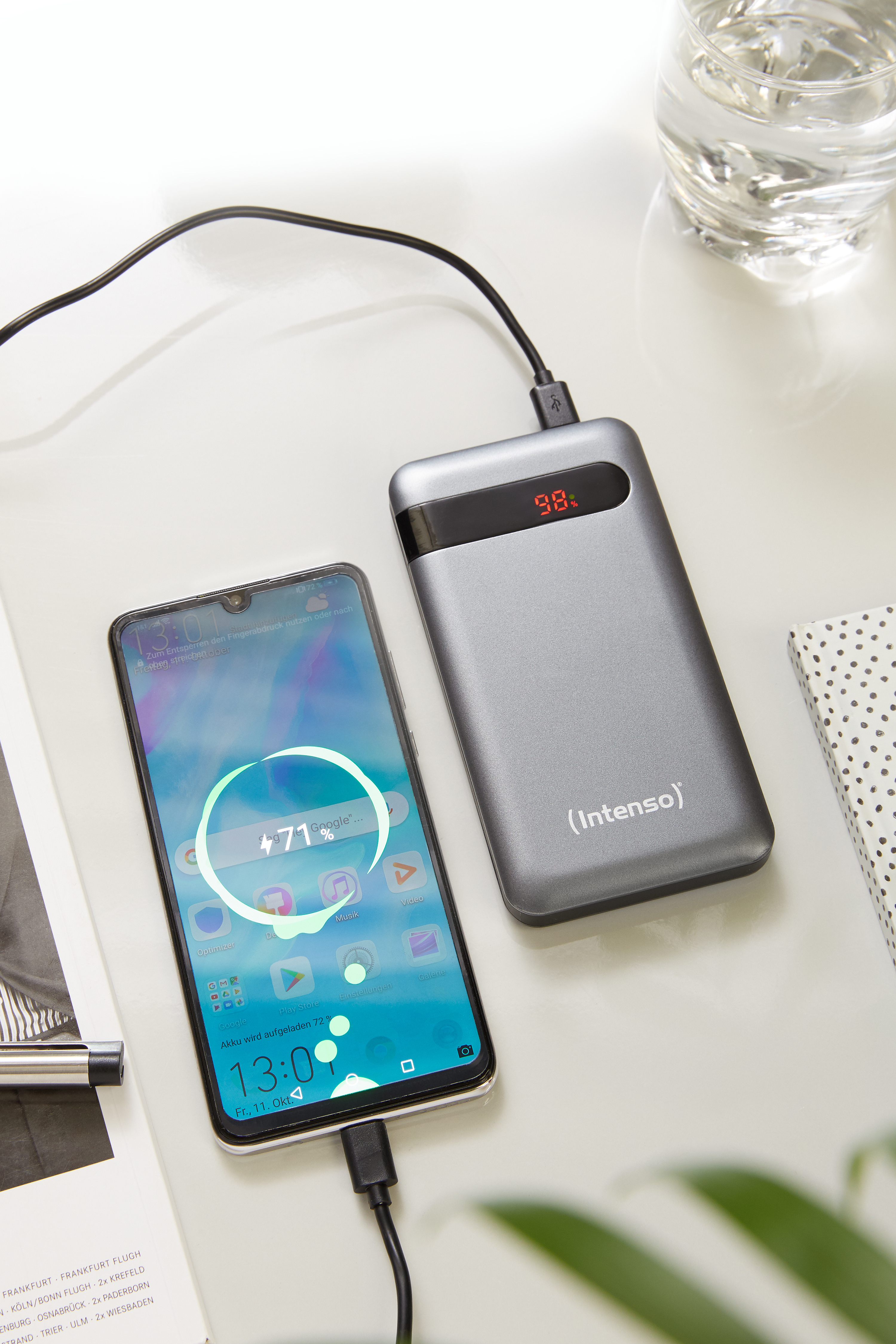 Intenso Powerbank PD10000 - Powerbank - 10000 mAh - 3 A - QC 3.0 (USB-C), Ansicht 2