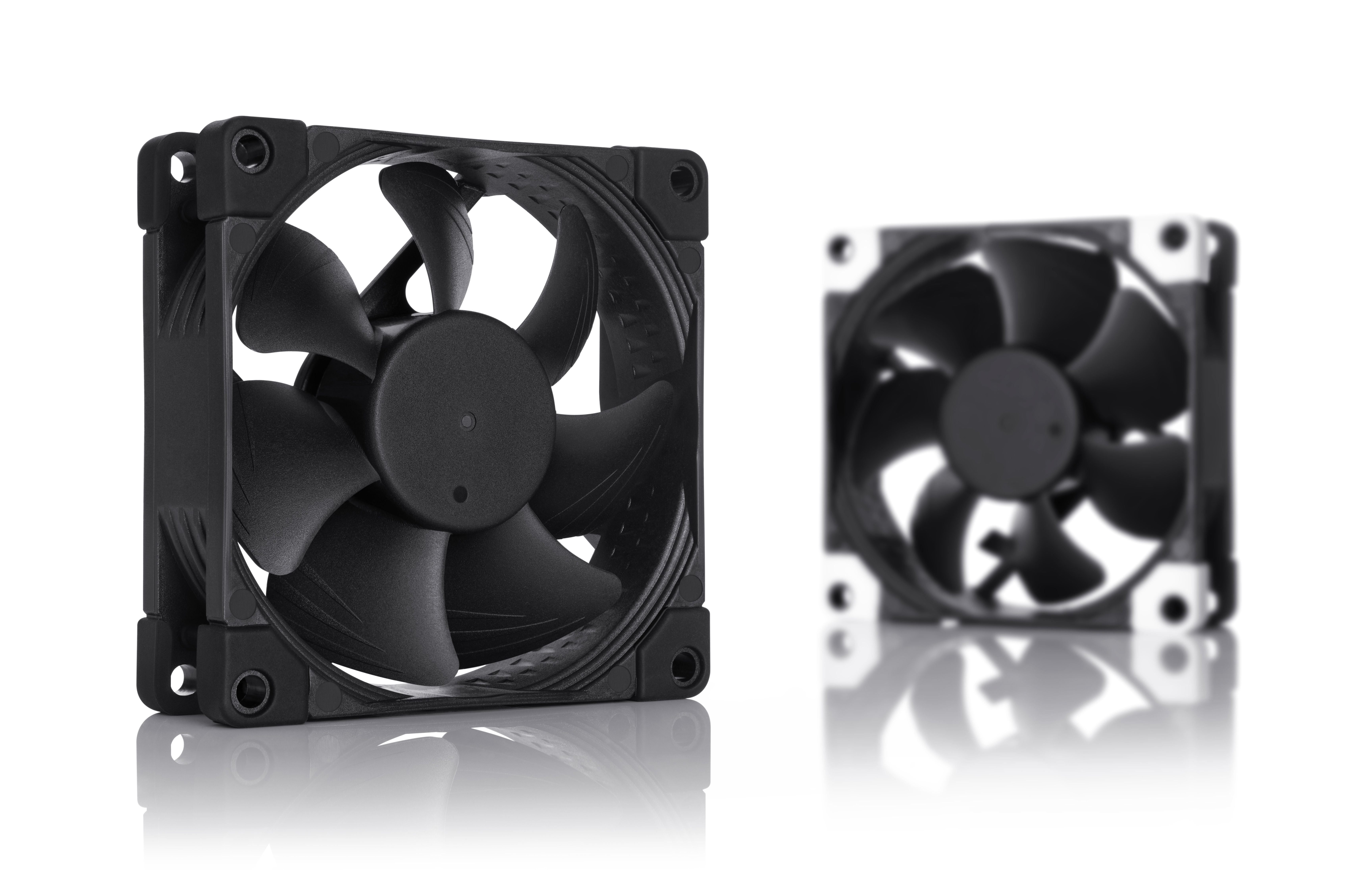 Noctua chromax NF-A8 PWM.black.swap - Gehäuselüfter, Ansicht 2