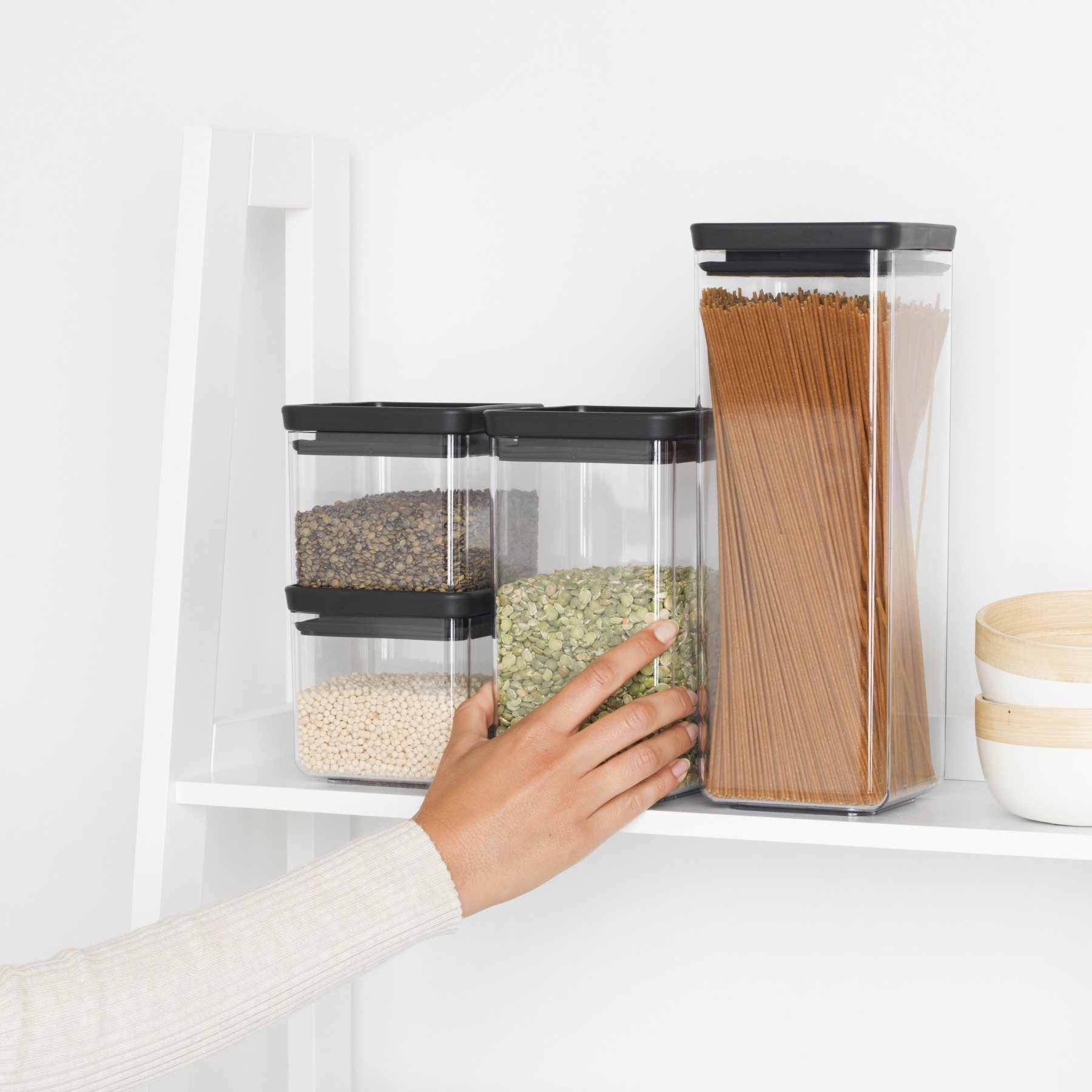 Brabantia Tasty+ - Frischhaltedosen-Set - rechteckig, Ansicht 2