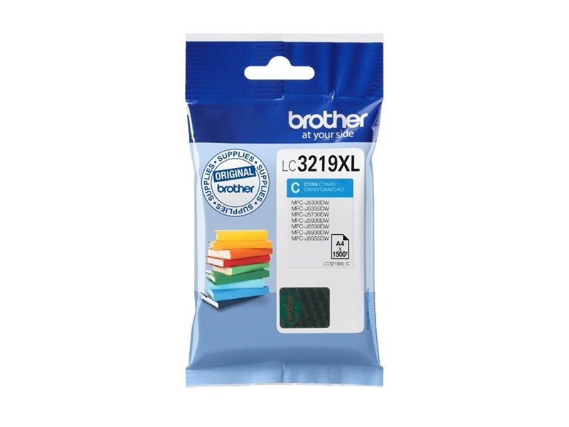 Brother LC3219XLC - XL - Cyan - original - Blisterverpackung
