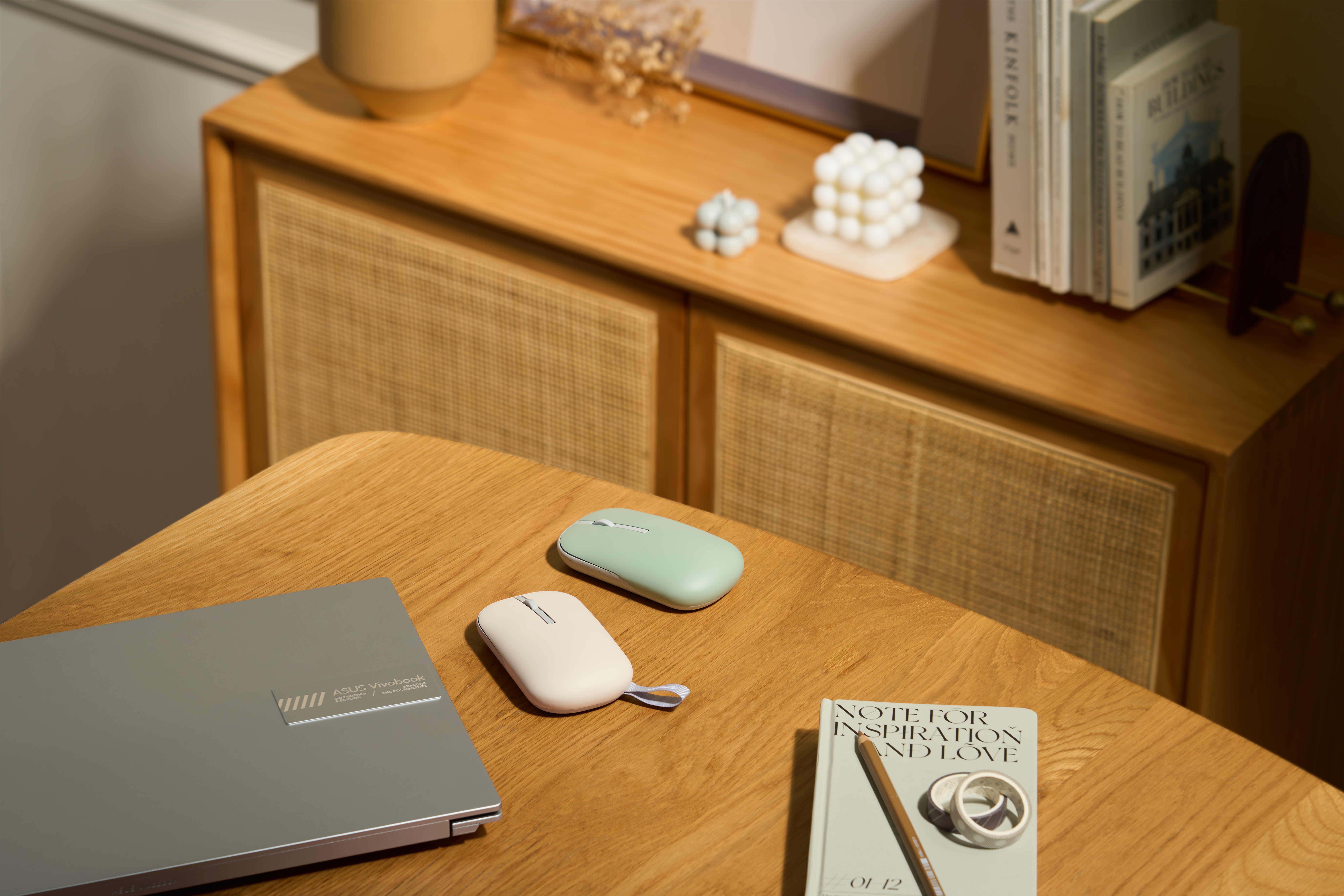 ASUS Marshmallow MD100 - Maus - optisch - 5 Tasten, Ansicht 2
