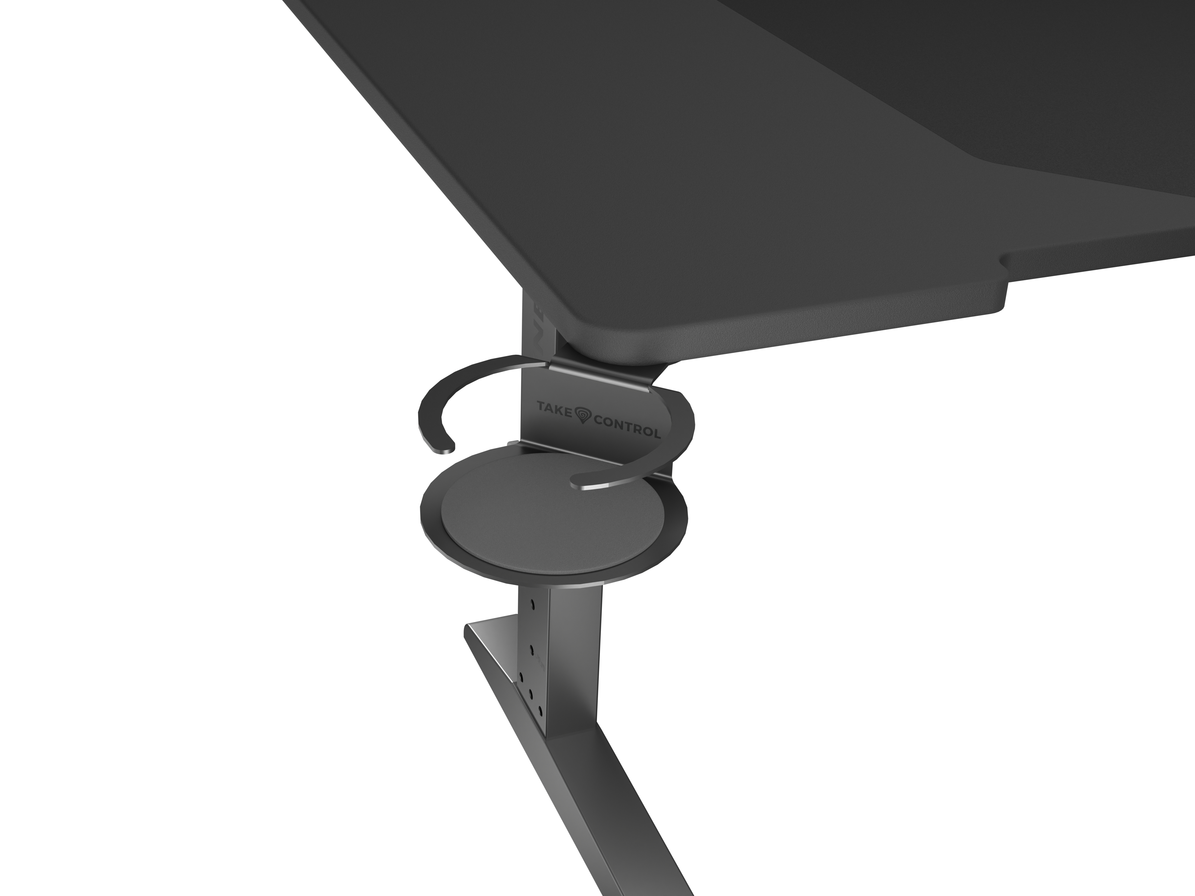 natec Gaming Tisch HOLM Modular 140 schwarz, Ansicht 3