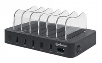 6-Port USB-Ladestation USB-A-Ports 2,4 A/5 V 55W