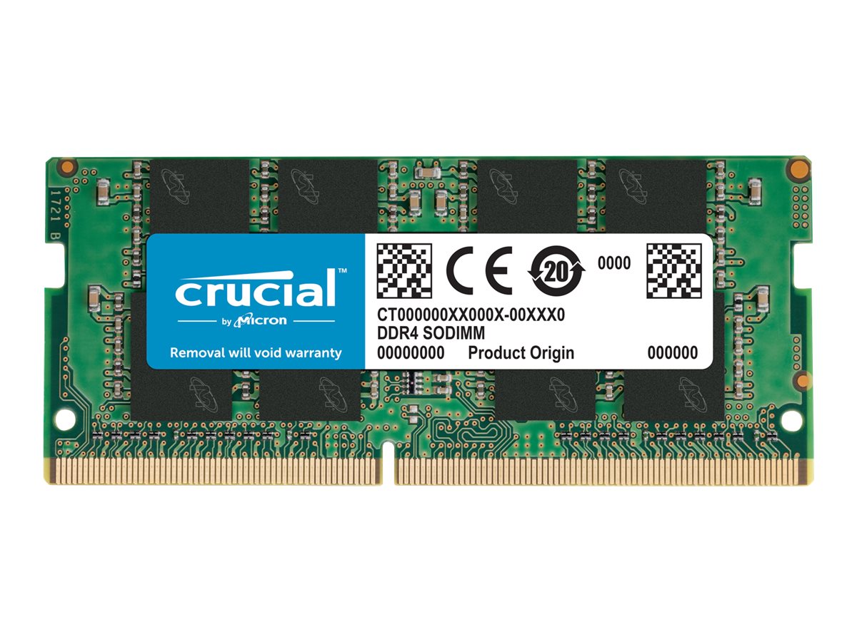 Crucial DDR4 - 4 GB - SO DIMM 260-PIN - 2666 MHz PC4-21300 (CT4G4SFS8266)