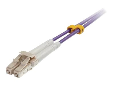 C2G 5m LC/LC OM4 LSZH Fibre Patch - Purple - Patch-Kabel - LC Multi-Mode (M), Ansicht 2
