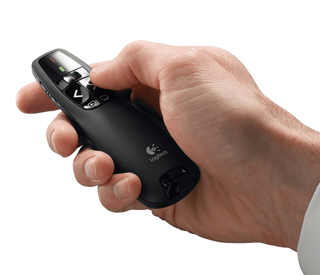 Logitech Wireless Presenter R400 - Präsentations-Fernsteuerung, Ansicht 4