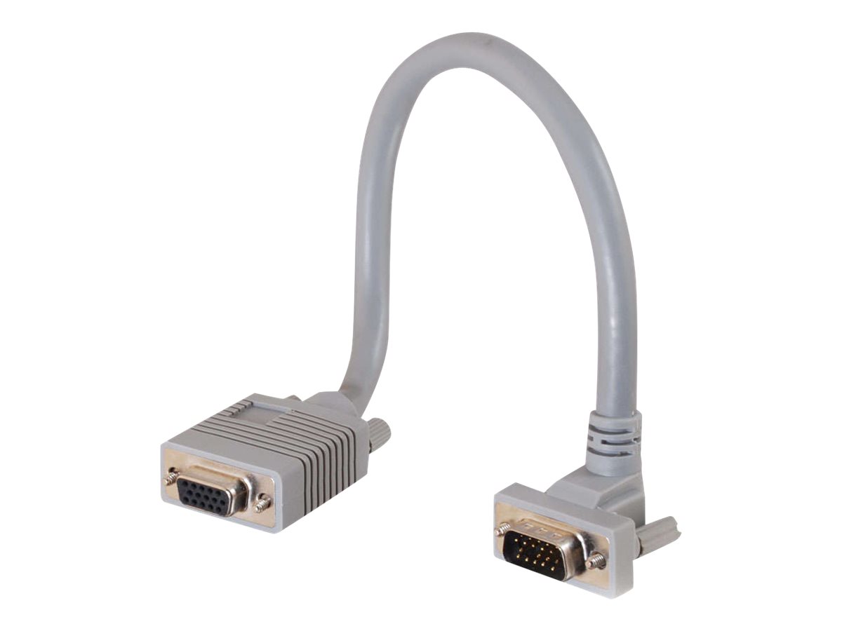 C2G Premium SXGA 90° Down Angled - VGA-Verlängerungskabel - HD-15 (VGA)