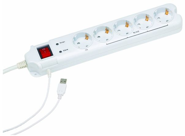 Gembird EnerGenie PCW-MS2G Power Cube with Master/Slave function, Ansicht 2