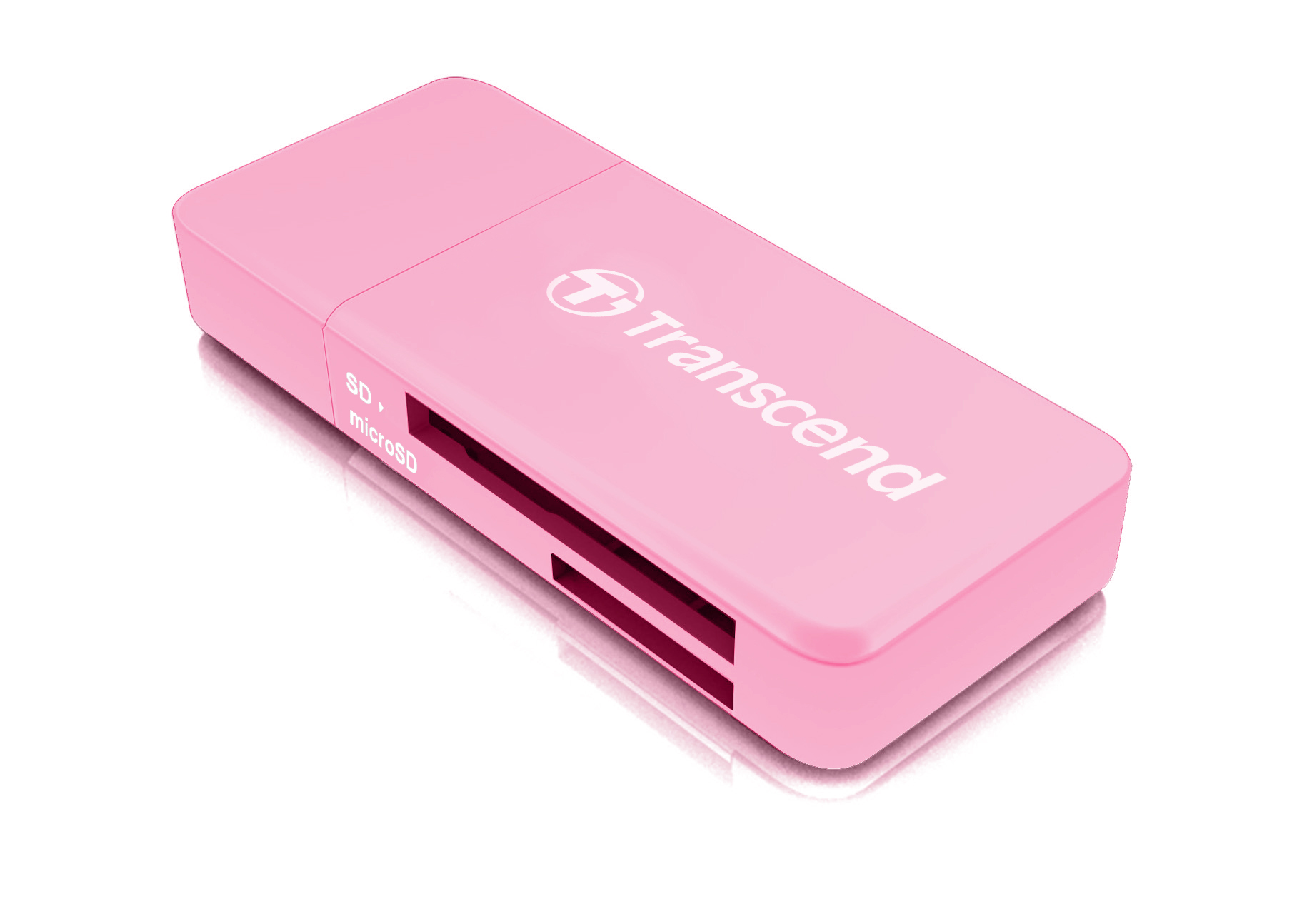Transcend RDF5 - Kartenleser (microSD, SDHC, microSDHC, SDXC, microSDXC, SDHC UHS-I, SDXC UHS-I, microSDHC UHS-I, Ansicht 2