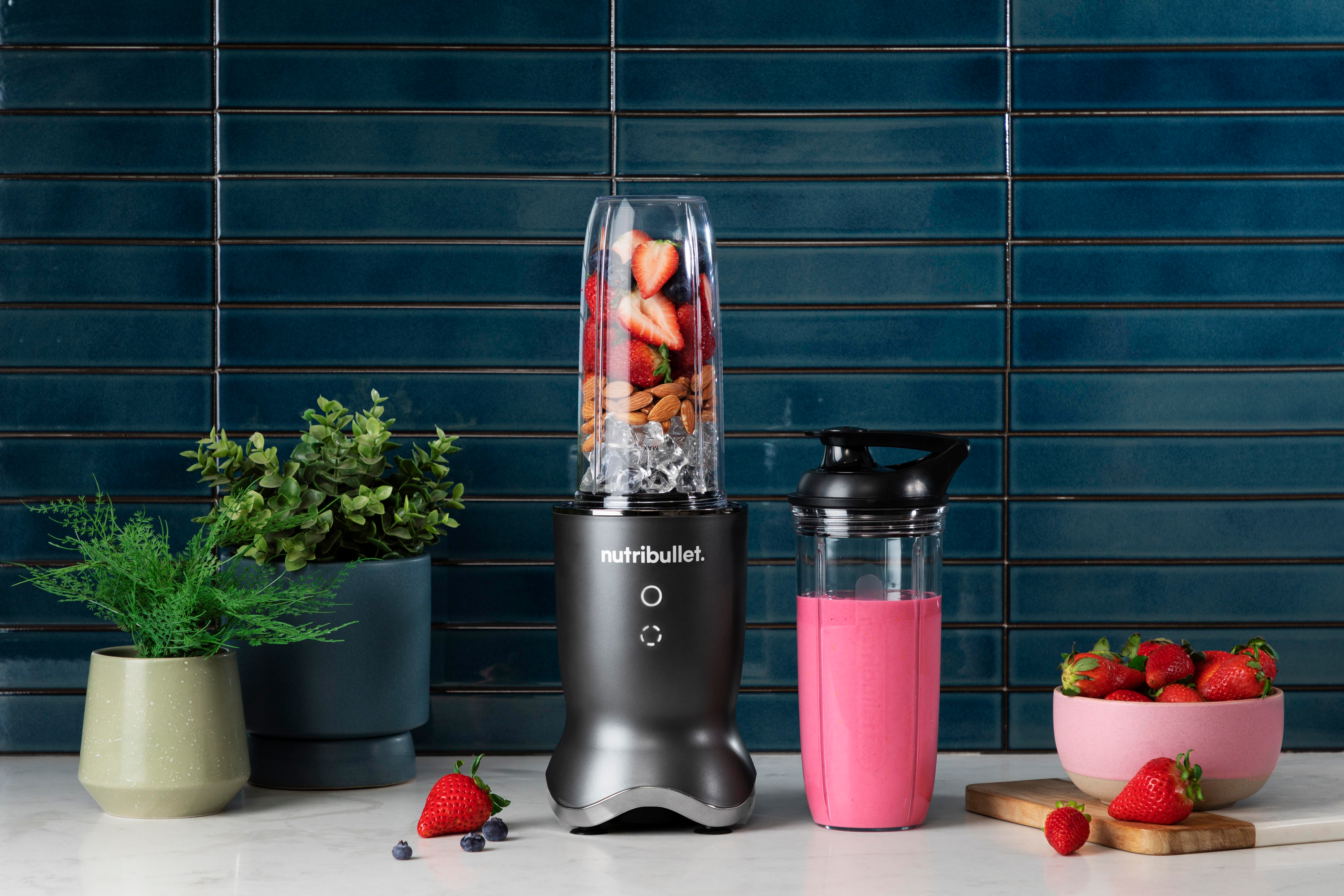 NutriBullet NB1206DGCC Tischplatten-Mixer 0.9 l Pulsfunktion 1200 W Schwarz, Ansicht 2