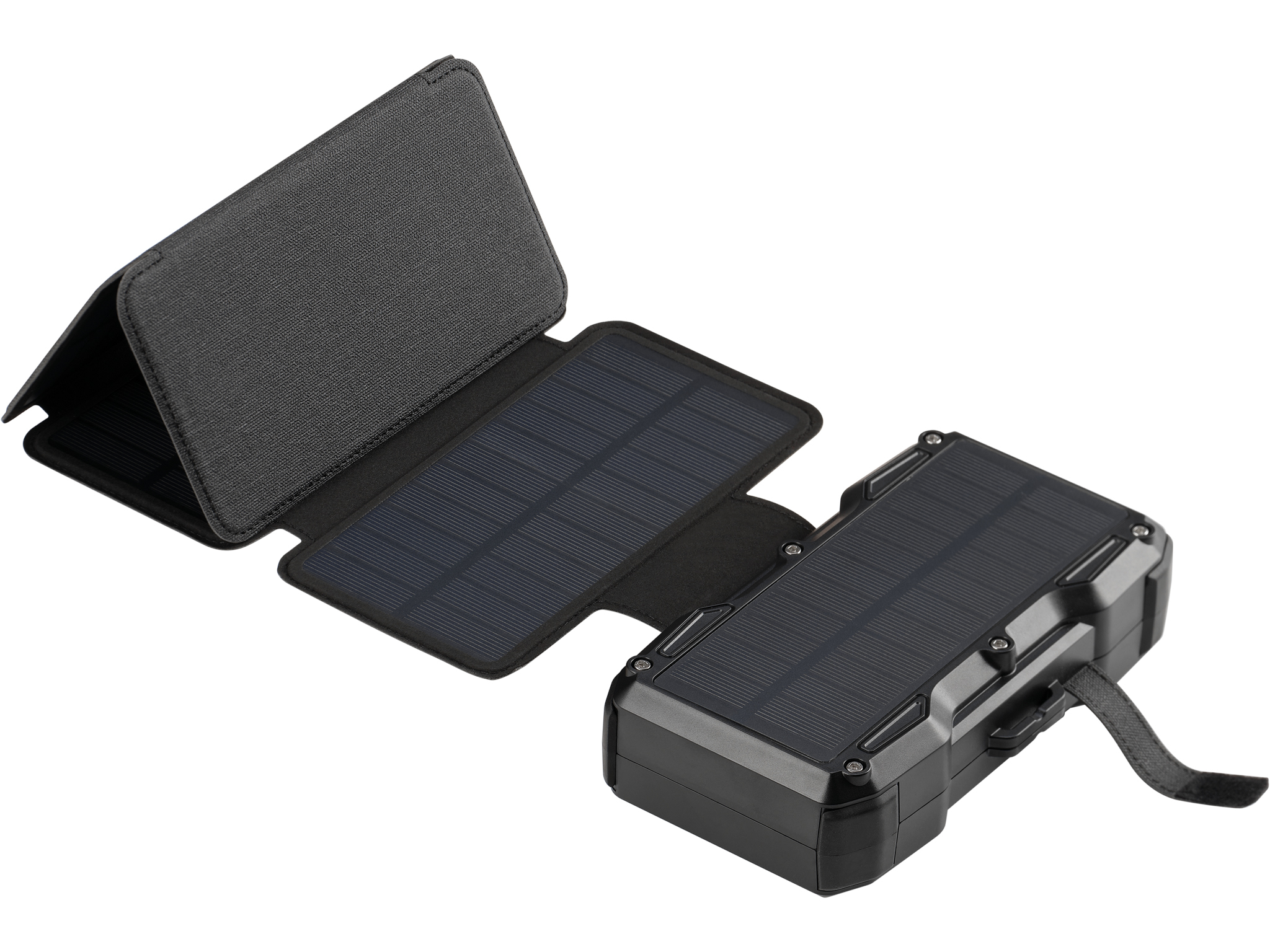 SANDBERG Solar PowerBank - Kabelloses Ladepad / Solar-Powerbank - 5-panel - 27000 mAh - 99.9 Wh - 22.5 Watt - 1.67 A, Ansicht 4