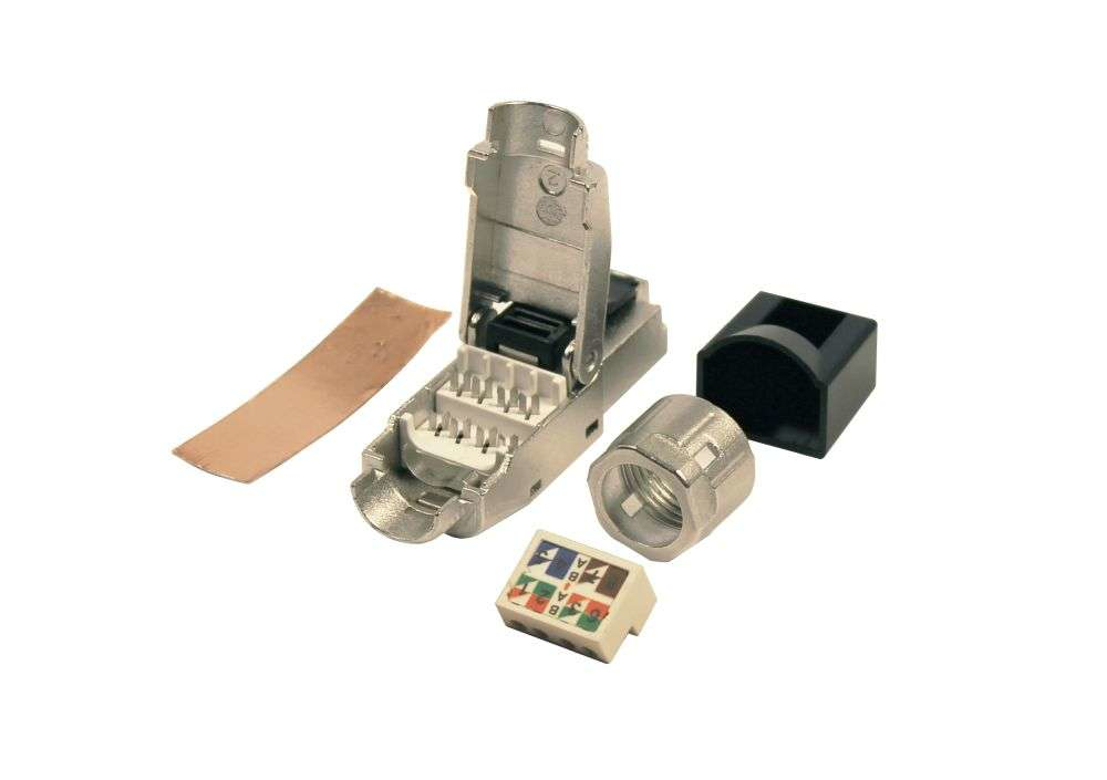 Synergy 21 S216354 - Flach - Silber - RJ-45 - Terminal - Weiblich - Weiblich, Ansicht 2