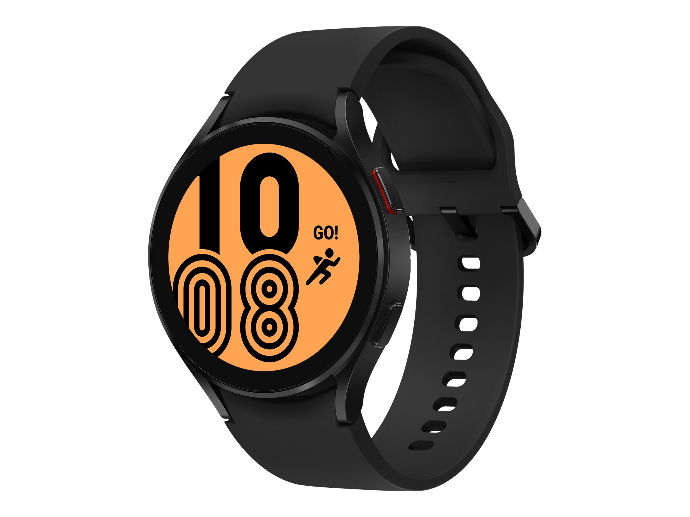 Samsung Galaxy Watch4 - 44 mm - schwarz - intelligente Uhr mit Sportband - Anzeige 3.46 cm (1.36)