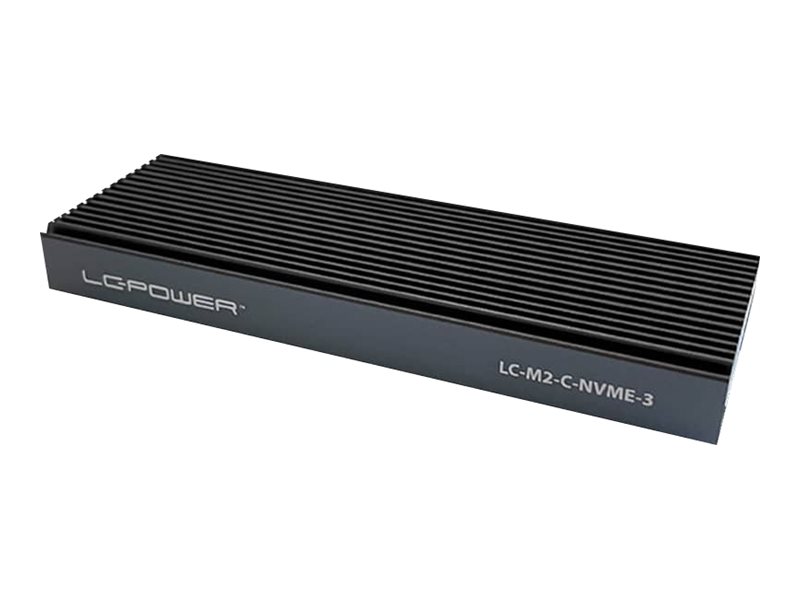 LC-Power LC-M2-C-NVME-3 - Speichergehäuse - M.2 - M.2 Card (PCIe NVMe & SATA)