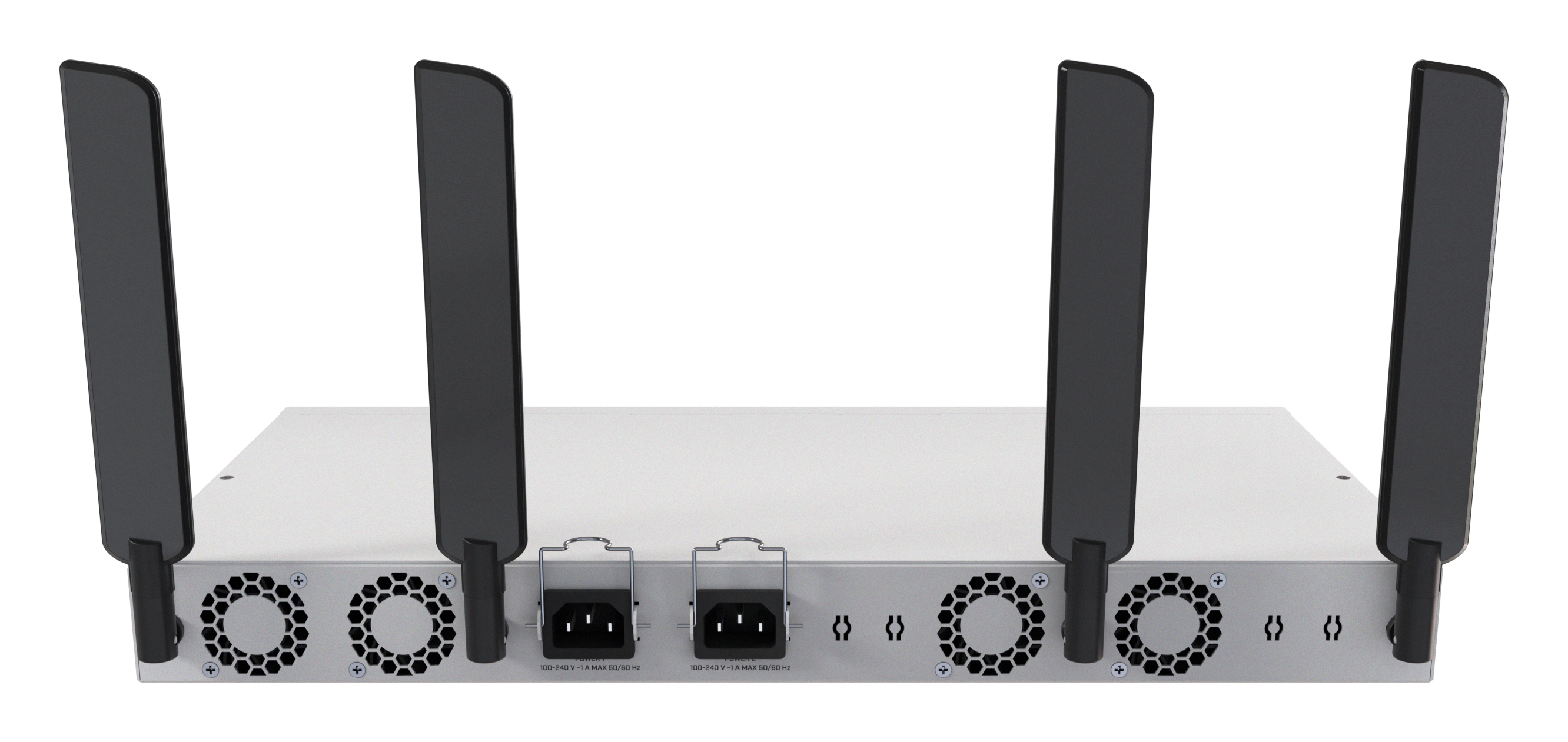 MikroTik Cloud Router Switch CRS418-8P-8G-2S+5axQ2axQ-RM 17x - Switch - WLAN, Ansicht 3