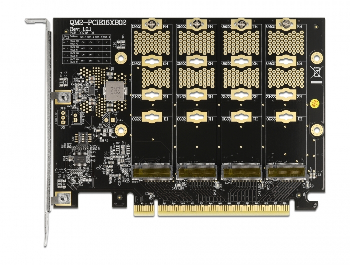 Delock Speicher-Controller - M.2 - M.2 NVMe Card, Ansicht 4