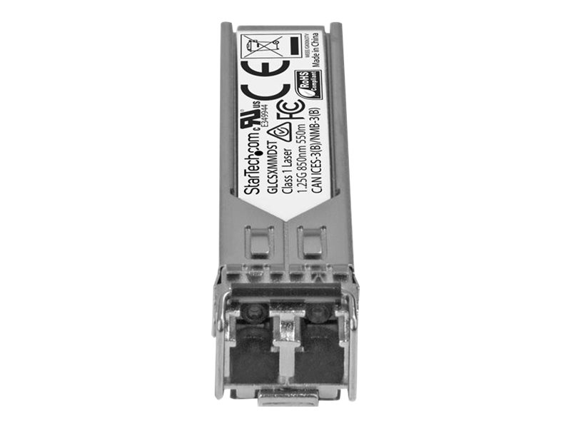 StarTech.com Startech Cisco GLC-SX-MMD kompatibel SFP - Gigabit Fiber 1000Base-SX SFP Transceiver Module - MM LC - 550m - 850nm - SFP (Mini-GBIC)
