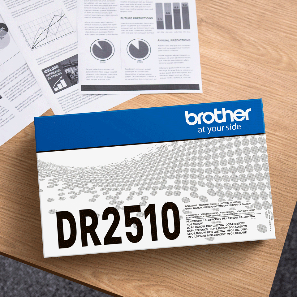 Brother DR2510 - Original - Box - Trommeleinheit, Ansicht 4