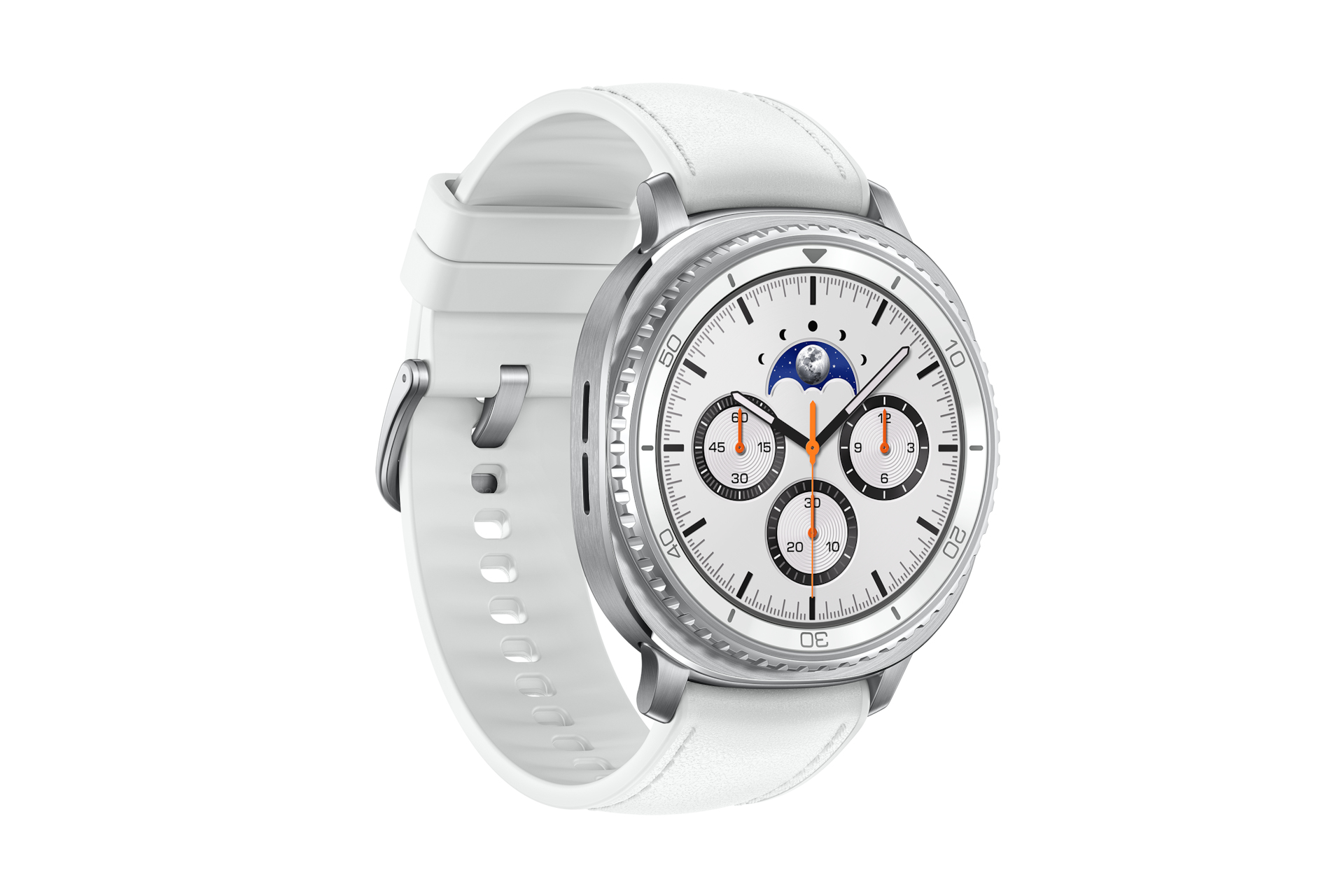 Samsung Galaxy Watch8 Classic - 46 mm - intelligente Uhr mit Hybridband - Bandgröße: S/M/L - Anzeige 1.34 - Ja, Ansicht 2