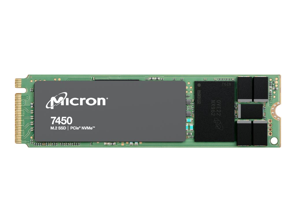 Micron 7450 PRO - SSD - Enterprise, Read Intensive - 960 GB - intern - M.2 2280 - PCIe 4.0 x4 (NVMe)