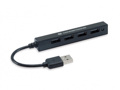 Conceptronic HUBBIES HUBBIES05B - Hub - 4 x USB 2.0, Ansicht 4