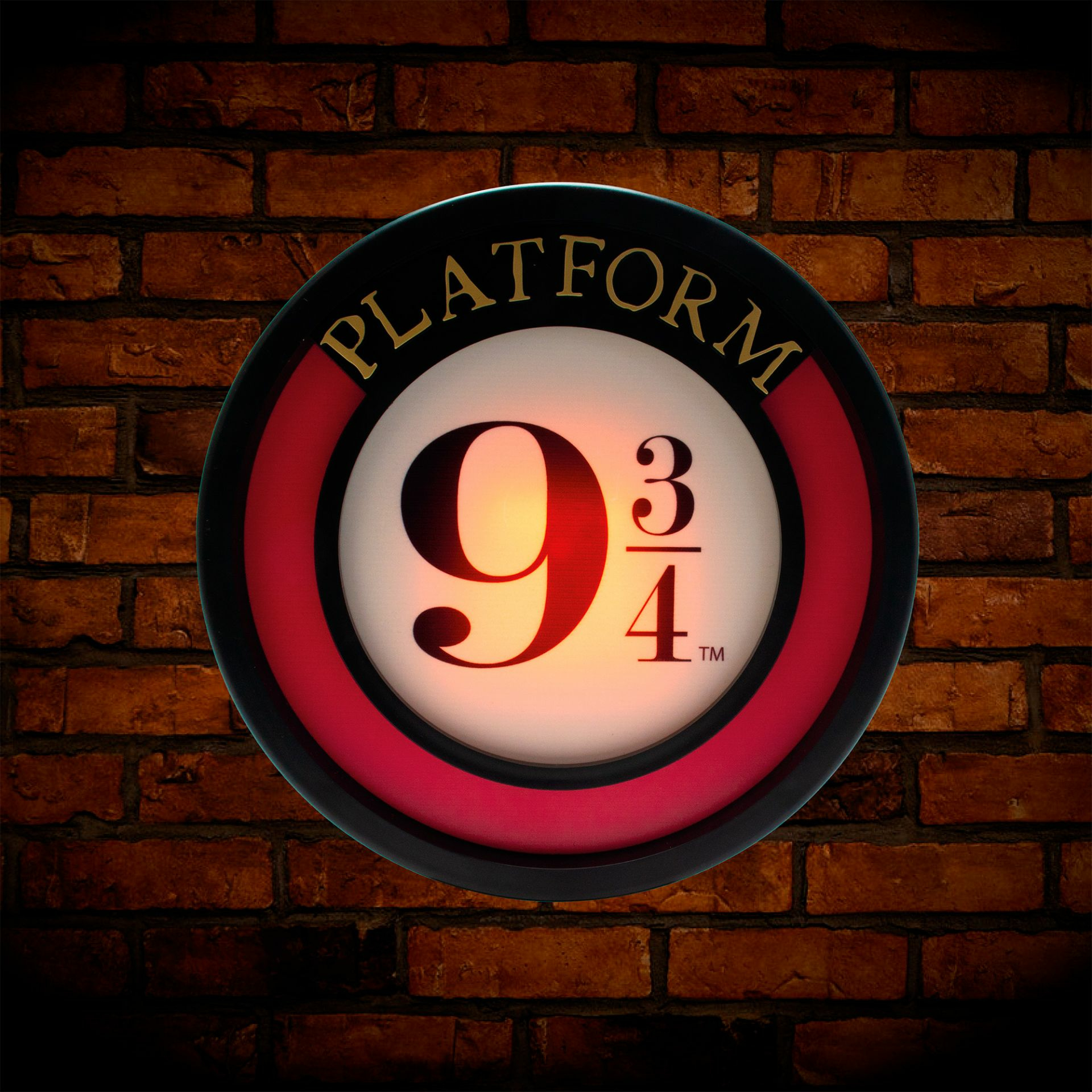 Thumbs Up ! Lampe - Harry Potter - im Design Gleis 9 3/4, Ansicht 2