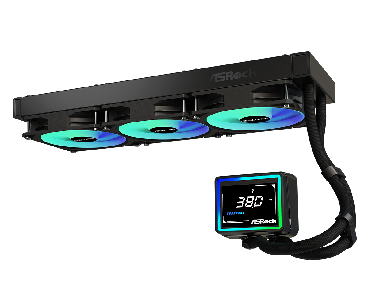 ASRock CPC Challenger 360 Digital ARGB Black, Ansicht 4
