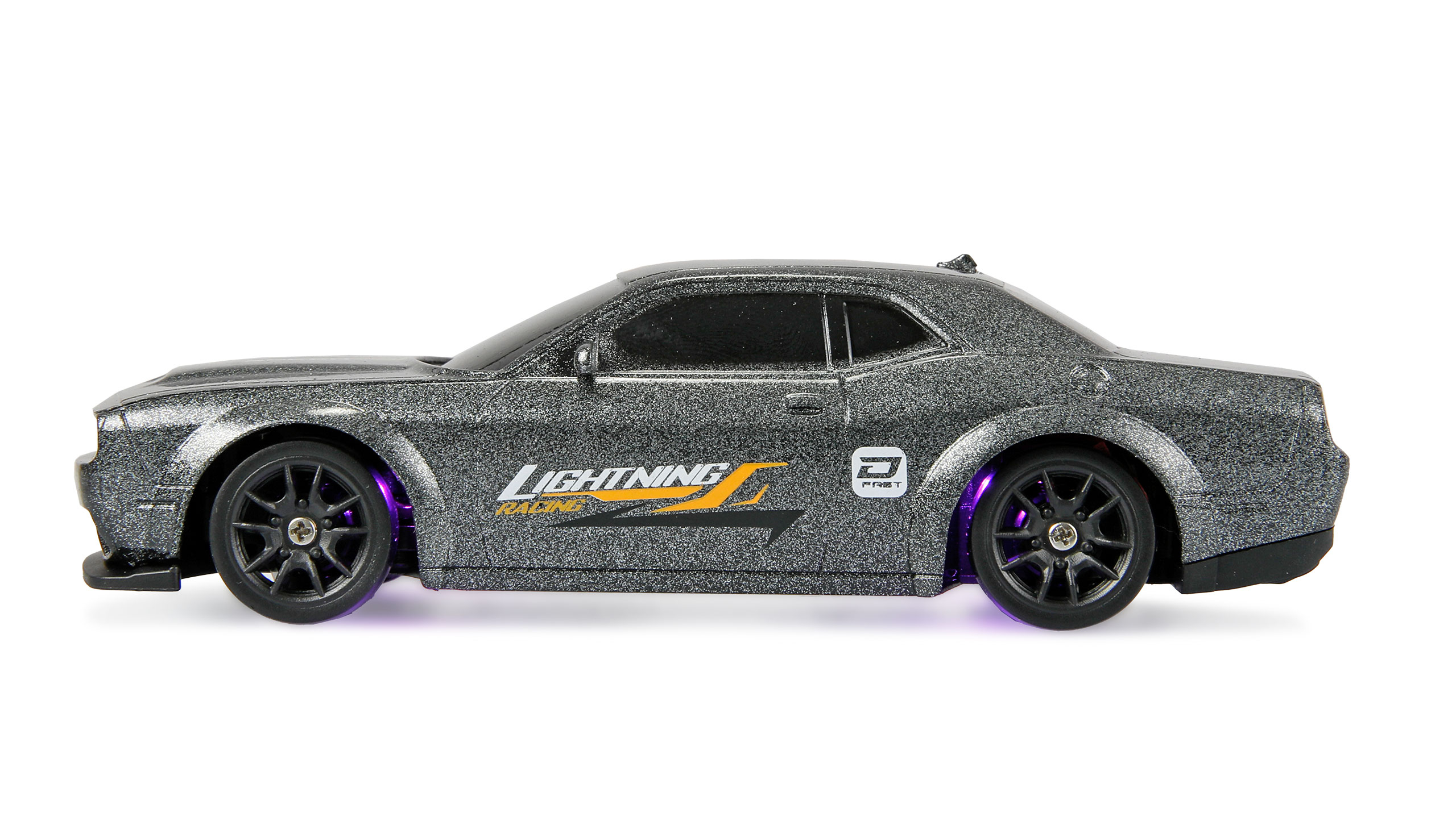 Amewi Drift Sport Muscle Car mit Gyro 4WD 1 43 RTR grau 6+, Ansicht 2