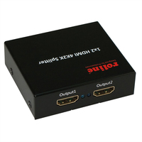 ROLINE - Video-/Audio-Splitter - 2 x HDMI - Desktop