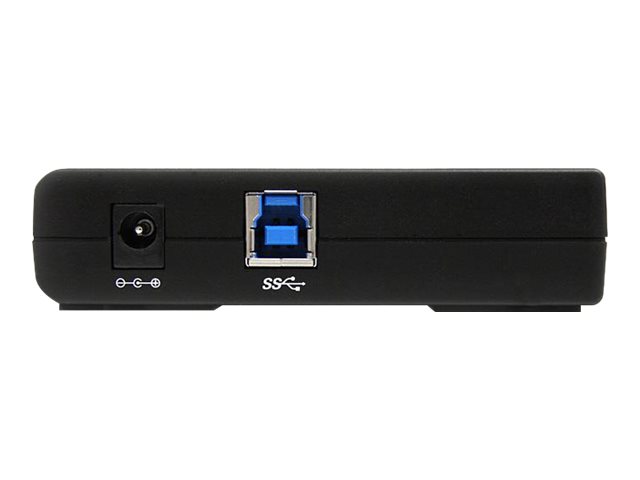 StarTech.com 4 Port SuperSpeed USB 3.0 Hub - Schwarz, Ansicht 2
