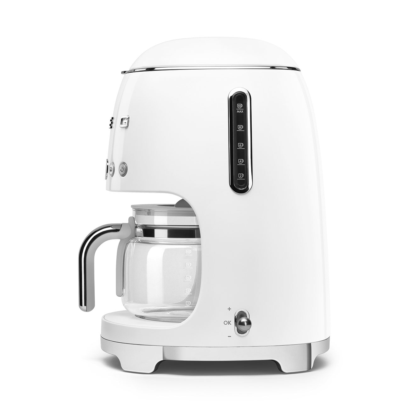 SMEG 50's Style DCF02WHEU - Kaffeemaschine - 10 Tassen, Ansicht 4