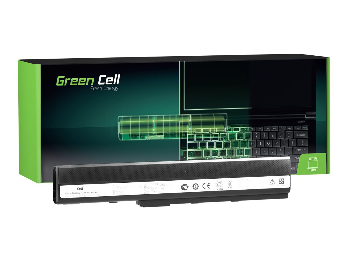 GREEN CELL Batterie AS02 für ASUS A32-K52 4400 mAh 10.8V, Ansicht 5