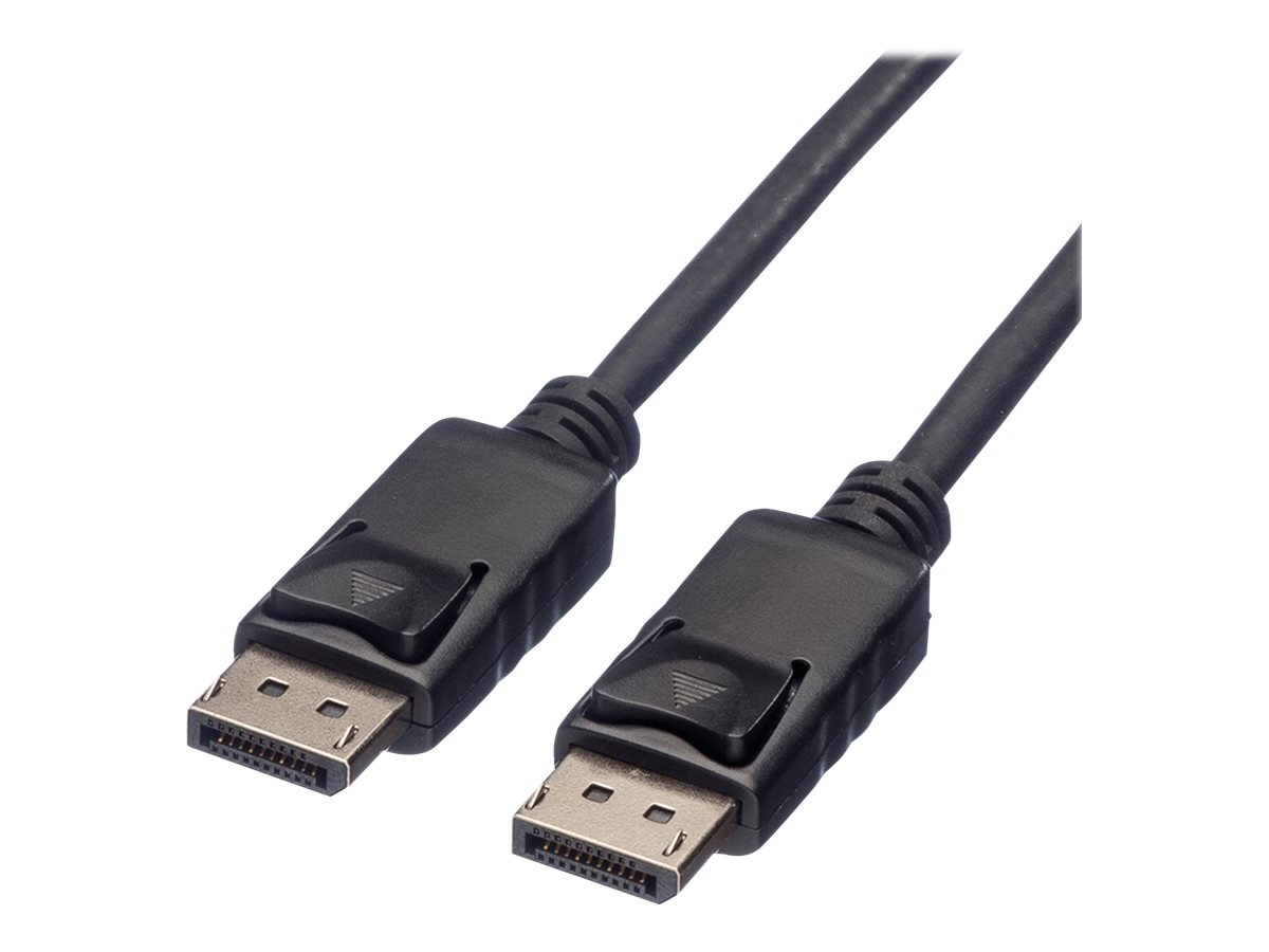 Roline - DisplayPort-Kabel - DisplayPort (M) zu DisplayPort (M) - DisplayPort 1.2 - 1.5 m - halogenfrei, 4K Unterstützung
