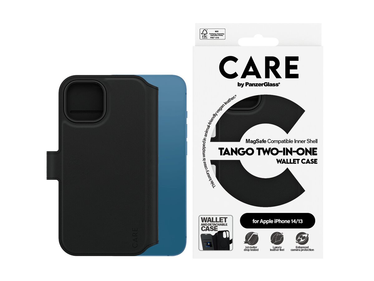 PanzerGlass CARE by PanzerGlass Tango - Flip-Hülle für Mobiltelefon - 2-in-1 Geldbörse - TPU, Ansicht 2