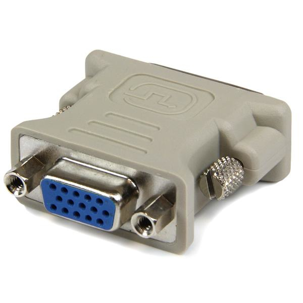 StarTech.com VGA auf DVI Monitor Adapter - St/Bu - Grau - VGA HD15 zu DVI-I Kupplung - VGA-Adapter - DVI-I (M), Ansicht 2