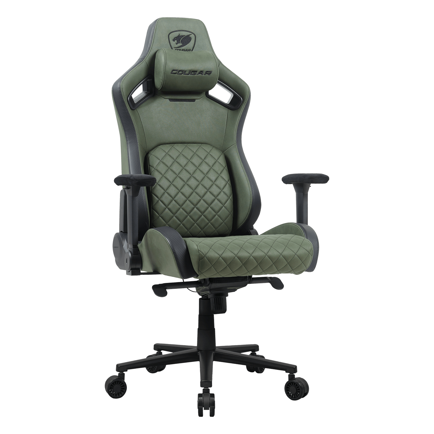 Cougar Gaming-Stuhl Defensor S Army Green F, Ansicht 2