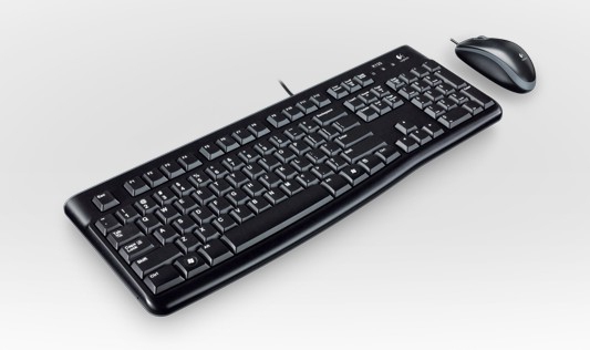 Logitech Desktop MK120 - Tastatur-und-Maus-Set - USB