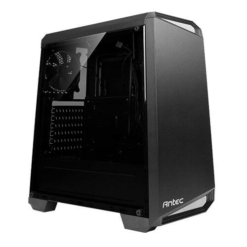 Antec NX100  Midi Tower  PC  Plastic,SGCC  Black  Gray  ATX,Micro ATX,MiniATX  ATX,PS2