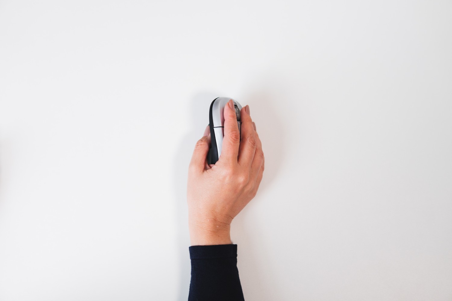 Bakker Elkhuizen Grip Mouse - Maus - optisch - 3 Tasten - kabellos - kabelloser Empfänger (USB), Ansicht 2