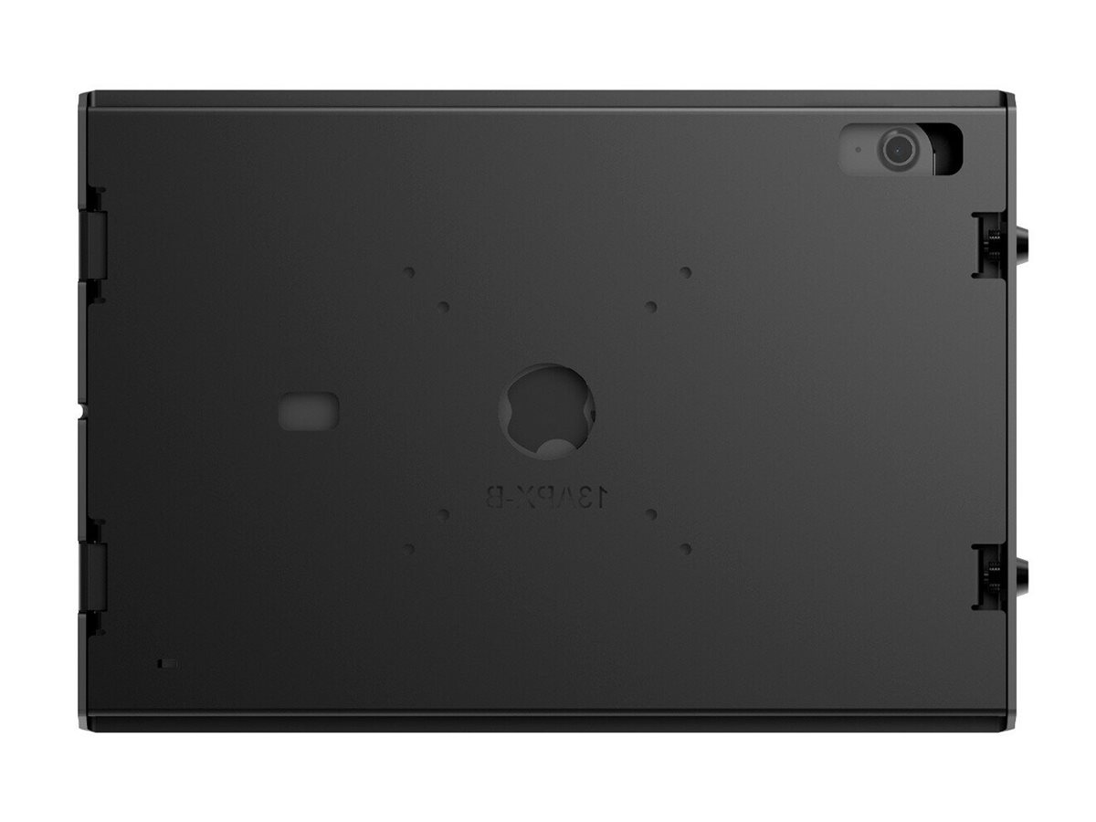 Compulocks iPad Air M2 13 (2024), Apex Secured Enclosure Wall Mount - Gehäuse - für Tablett - Glasbefestigung - Schwarz, Ansicht 3