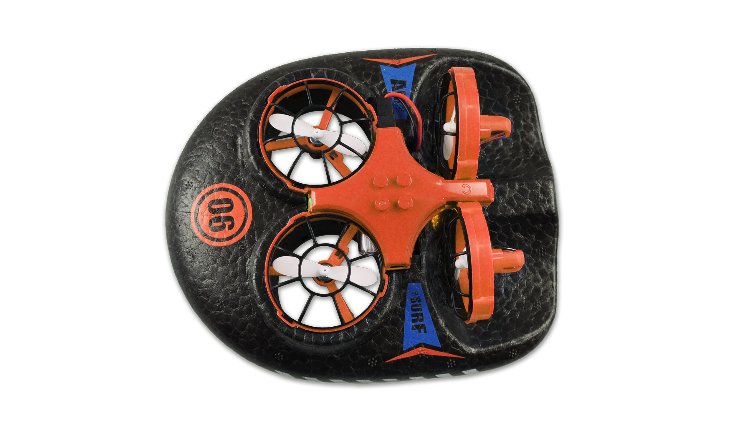 Amewi Trix - Lithium Polymer (LiPo) - 350 mAh - 3,7 V - 2 x AA - 145 mm - 125 mm, Ansicht 3