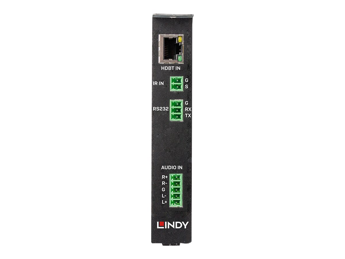 Lindy Single Port HDBaseT Input Board - Erweiterungsmodul - HDBaseT x 1 + Audio x 1 - Schwarz
