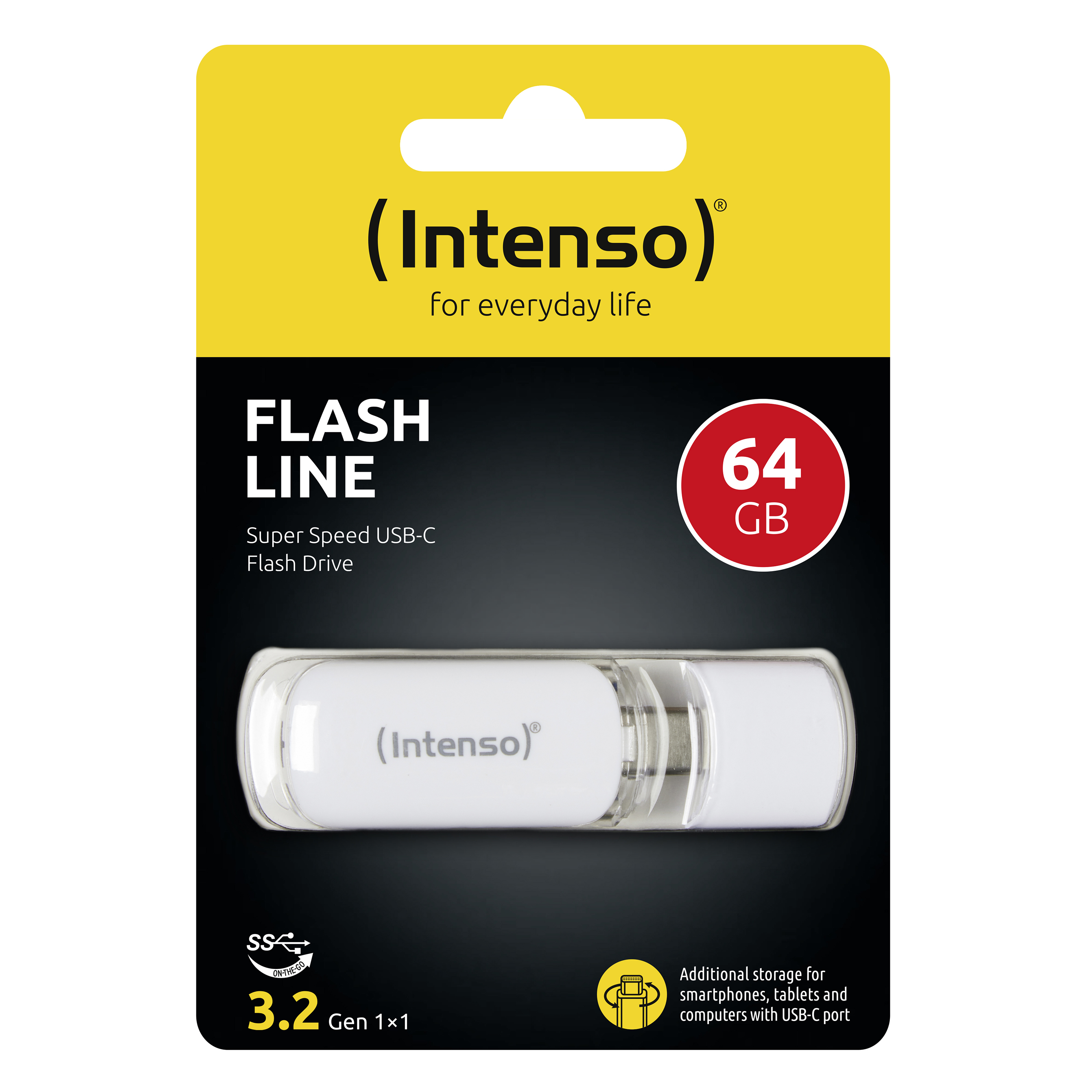 Intenso Flash Line - USB-Flash-Laufwerk - 64 GB, Ansicht 2